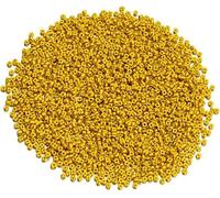 Perles de rocaille en verre petites perles de rocaille 10/25 g 2 mm perles de rocaille en verre colorées breloque à rayures rondes entretoise perle-rayure orange-2 mm x 10 g