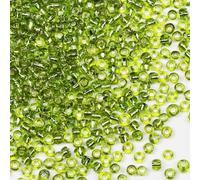 Perles de rocaille en vrac, 110 g, environ 1600 pièces, perles en verre vert olive de 4 mm pour la fabrication de boucles d'oreilles, bracelets, pendentifs, bijoux de taille, perles de rocaille faites
