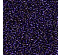 Perles de rocaille rondes Miyuki taille 150 82 g SL violet fonc