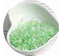 Perles de tube de verre, Entretoise, 2x4,5 mm, couleur d'illusion de nuage crème, perle torsadée en spirale, matériel d'accessoire collier fait à la main for bracelet et(N17)