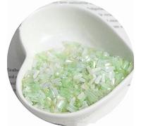 Perles de tube de verre, Entretoise, 2x4,5 mm, couleur d'illusion de nuage crème, perle torsadée en spirale, matériel d'accessoire collier fait à la main for bracelet et(N26)