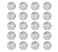 Perles de Verre Blanches Soi-même pour Bracelet Créatif | Mini Trou, Usage DIY et Décoration Intérieure, pour Bijoux Artisanaux et Idées Présents