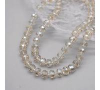 Perles de verre cristal en forme de roue colorée, 8 mm, 30 pièces/sachet, perles rondes à facettes pour la création de bijoux et accessoires (bracelets, etc.) - A2 - Lot de 30 perles de 5 x 8 mm