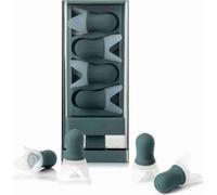 Perles de verre en silicone, perles de verre en verre, à usage unique, avec dispositif d'amortissement, idéales pour les voyages et la réduction de la température