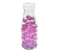 Perles d'eau 50g Bille d'eau en Gel pour Remplissage de Vase pour Perles Flottantes, Fabrication de Bougies Flottantes, Remplissage de Vase et Décoration 2.5-3 mm, Rose