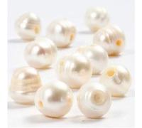 Perles d'eau douce nacrées - 9 à 11 mm - 10 pcs G