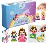 Perles d'eau La Manuli - 4000 pcs, kit créatif pour enfants, créatif sans colle + accessoires