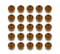 Perles d'espacement en bois vintage multiformes, grand trou, tresses lâches for dreadlocks, bricolage, macramé, chapelet, bracelet, artisanat Pour DéCoration De Bricolage(Abacus Beads 500Pcs)