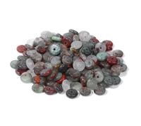 Perles D'espacement En Pierre Naturelle,2x6mm,Agates,?Il De Tigre,Jades Heishi,Clips Plats,Perle Ample Pour Bijoux,Bracelet,Bricolage - Type No.40 Bloodstone-2x6mm About 20pcs