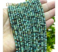 Perles d'espacement en pierre naturelle turquoise africaine, accessoires de breloques, bracelets de bricolage, boulier de bricolage, bijoux de direction, 2x4mm Rhodochrosite