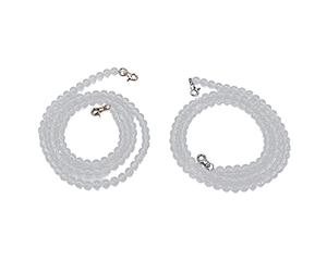 Perles en Acrylique Transparentes 12mm, Chaîne de Décoration DIY, Haute Dureté, Trou Droit - Brillance Pure et Durable, Idéale pour Rideaux, Mariage, Décorations Festives