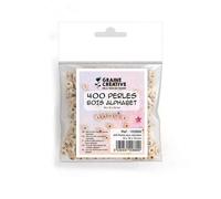 Perles En Bois Alphabet 1cm Trou 3mm 400 Pièces