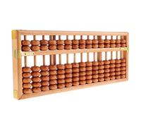 Perles En Bois Chinoises, 15 Rangées, Boulier Arithmétique, Calculatrice Pour L'Éducation