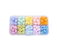 Perles en métal réutilisables en forme d'étoile avec granulés sûrs pour personnaliser des enveloppes, des cartes de vœux, des cadeaux, des perles de cire