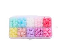 Perles en métal réutilisables en forme d'étoile avec granulés sûrs pour personnaliser des enveloppes, des cartes de vœux, des cadeaux, des perles de cire