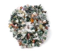 Perles en pierre concassée irrégulière de 3, 5, 8 et 12 mm for la fabrication de bijoux, colliers et bracelets à faire soi-même(Indian Agates,3-5mm)