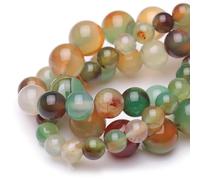 Perles en pierre naturelle de 8 mm pour la fabrication de bijoux, perles rondes lisses et polies en malachite bleue pour bracelet et collier, 38,1 cm