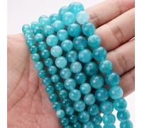 Perles En Pierre Naturelle De Lave,?Il De Tigre,Clip,Aten,Amlogging,Tourmaline,Pour Bijoux De Direction,Bracelet,Collier,4/6/8/10mm - Type Angle Stone-6mm(Around 61pcs)