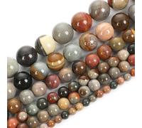 Perles en pierre naturelle œil de tigre agate jade hématite grenat perles rondes en vrac pour la fabrication de bijoux bracelets à faire soi-même 4-12MM-pierre océanique-12mm 28-30 pièces