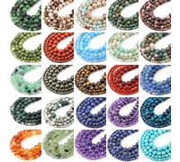 Perles en pierre naturelle œil de tigre bleu, cristal améthyste, Quartz Rose, perle de pierres précieuses pour la fabrication de bijoux, Bracelet et collier 4/6/8/10MM Lapis-lazuli