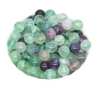 Perles en pierre naturelle pour la fabrication de bijoux, œil de tigre, améthyste, quartz, cristal de guérison, breloques, pour bracelets et colliers, fluorite, 10 mm, 20 pièces