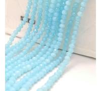 Perles en porcelaine multicolores de 2, 3, 4, 6 et 8 mm, perles en cristal à facettes, rondes et plates, pour la fabrication de bijoux et d'accessoires DIY - C177-3,0 mm (125 pièces)