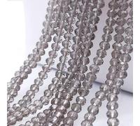 Perles en porcelaine multicolores de 2, 3, 4, 6 et 8 mm, perles en cristal à facettes, rondes et plates, pour la fabrication de bijoux et d'accessoires DIY - C20-8 mm (68 pièces)