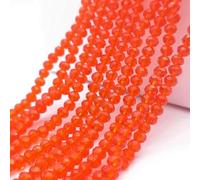 Perles en porcelaine multicolores de 2, 3, 4, 6 et 8 mm, perles en cristal à facettes, rondes et plates, pour la fabrication de bijoux et d'accessoires DIY - C11-8 mm (68 pièces)