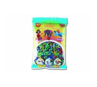 Sachet de 3000 perles Hama Midi Transparent pailleté - Jouet créatif pour enfant de 5 ans et plus