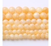 Perles en topaze de riz pour la fabrication de bijoux, bracelets, colliers, 1 brin, 15,5 pouces, 45 pièces, 8 mm