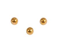 Perles En Verre Renaissance Nacré 4mm Doré 85 Pièces