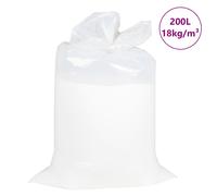 Perles EPS Billes Boule Remplissage de Pouf Coussin Oreiller Blanc vidaXL