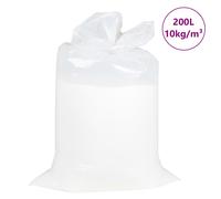 Perles EPS Billes Boule Remplissage de Pouf Coussin Oreiller Blanc vidaXL