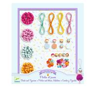 Perles et puces - Coffret de perles en bois - Djeco
