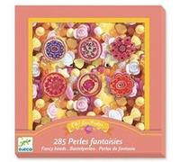 Perles fantaisies theme fleurs Rose G