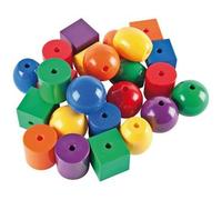 Perles Géantes À Lacer - Sachet De 48