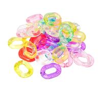 Perles grosses mailles 1,8 x 2,4 cm 40 pièces