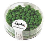 Rayher 1406729 Perles indiennes de 4,5 mm de diamètre Vert
