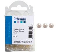Perles Ivoire 8 mm x 40 gr G