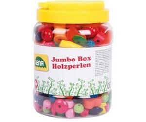 Perles Jumbo Box en bois LENA 32044 Multicolore G