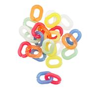 Perles Mailles Translucides 1,3 X 1,9 Cm 40 Pièces