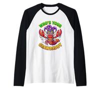 Perles Mardi Gras Who's Your Crawdaddy Crawdaddy Jester Manche Raglan