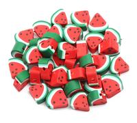 Perles Mixtes En Argile Polymère,20/50/100 Pièces,Fruits Et Animaux,Perles Souriantes,D'espacement Pour Bijoux,Accessoires De Bricolage - Type 50pcs #J