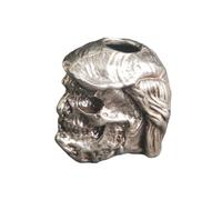 Perles multi-usages en laiton en forme de tête de mort - Fournitures de fabrication de bijoux élégants - Pendentifs pour porte-clés - Breloque en forme de tête de mort, taille unique, Comme décrit