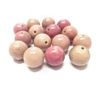 Perles pierre semi précieuse naturelle rhodochrosite Rose12 mm lot de 1 perle 12 mm lot de 1 perle
