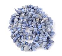 Perles Pour Bijoux Perles en pierre concassée irrégulière de 3, 5, 8 et 12 mm for la fabrication bijoux, colliers bracelets à faire soi-même(Blue Spot Stone,5-8mm)