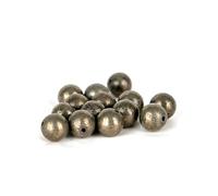 Perles pour Bracelet Lot de 20 Pyrite Pierre Naturelle Lithotherapie 4 mm - Protection | Logique | Confiance - Idée Cadeau Bijoux DIY (Pierres Précieuses Or, Jaune)