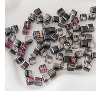 Perles pour bracelets 100 perles d'espacement en cristal de 7 millimètres.