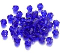 Perles pour bracelets Perles de cristal à multiples facettes, 200 pièces, couleurs assorties, parfaites for les travaux manuels