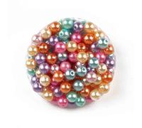 Perles Pour Enfant Nacrées Rondes Pastel 0,8 Cm